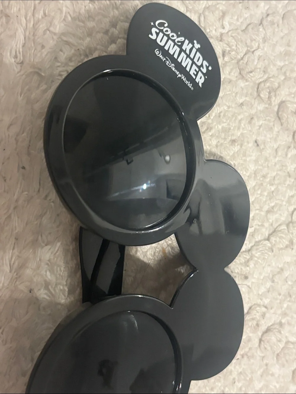 Disney Black Mickey Ear Sunglasses